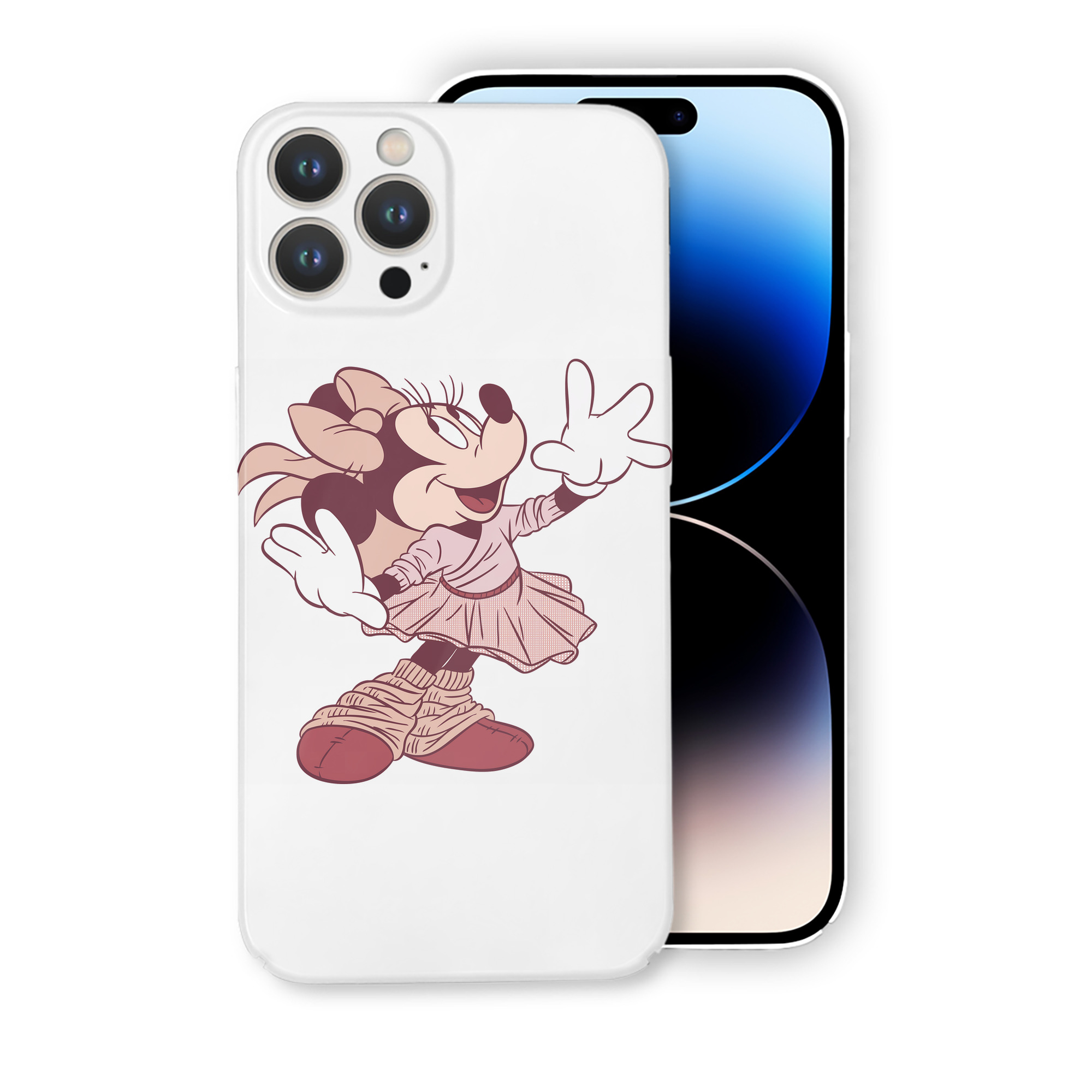 （画像用） ミッキーマウス Mickey Mouse 【iPhone 14シリーズ対応】ハードケース